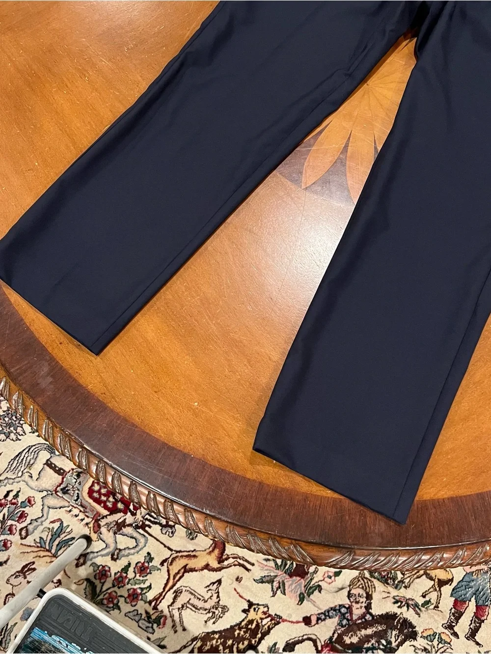 J.Crew $250 Crosby Classic Fit Suit Pant Deep Navy Loro Piana Italian Wool 30x30